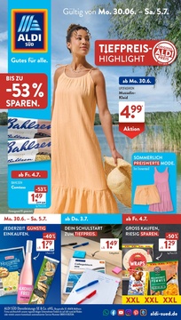 ALDI SÜD Prospekt - Angebote ab 30.06.