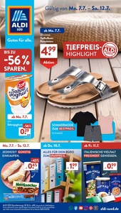 ALDI SÜD Prospekt - Angebote ab 07.07.