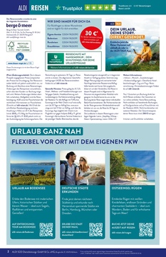ALDI SÜD Prospekt - ALDI Reisemagazin Juli 2025
