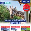 ALDI SÜD Prospekt - Urlaub & Reisen