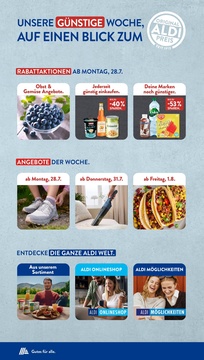 ALDI SÜD Prospekt - Angebote ab 28.07.