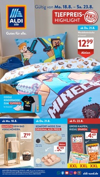 ALDI SÜD Prospekt - Angebote ab 18.08.