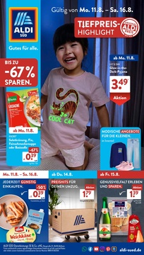ALDI SÜD Prospekt - Angebote ab 11.08.