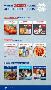 ALDI SÜD Prospekt - Angebote ab 11.08.