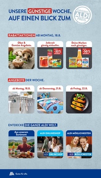 ALDI SÜD Prospekt - Angebote ab 18.08.
