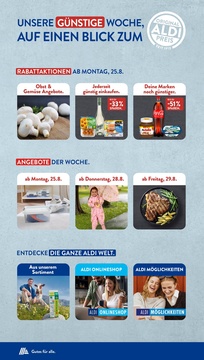 ALDI SÜD Prospekt - Angebote ab 25.08.