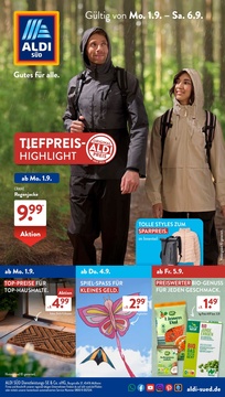 ALDI SÜD Prospekt - Angebote ab 01.09.