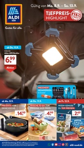 ALDI SÜD Prospekt - Angebote ab 08.09.
