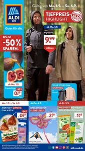ALDI SÜD Prospekt - Angebote ab 01.09.