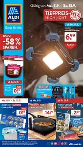 ALDI SÜD Prospekt - Angebote ab 08.09.