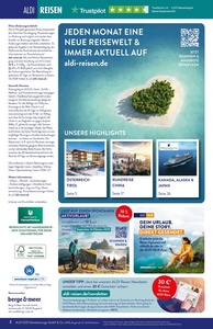 ALDI SÜD Prospekt - Reisemagazin September 2025