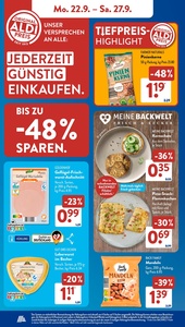 ALDI SÜD Prospekt - Angebote ab 22.09.