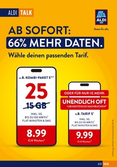 ALDI SÜD Prospekt - ALDI Talk