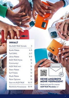 ALDI SÜD Prospekt - ALDI Talk