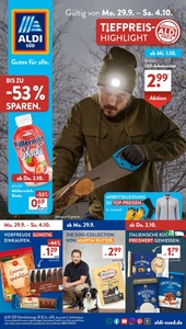 ALDI SÜD Prospekt - Angebote ab 29.09.
