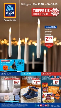 ALDI SÜD Prospekt - Angebote ab 13.10.