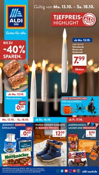 ALDI SÜD Prospekt - Angebote ab 13.10.