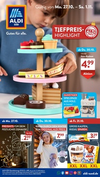 ALDI SÜD Prospekt - Angebote ab 27.10.
