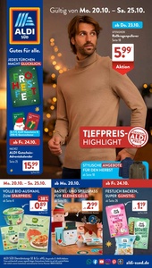 ALDI SÜD Prospekt - Gültig von Mo. 20.10. – Sa. 25.10.
