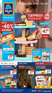 ALDI SÜD Prospekt - Angebote ab 27.10.