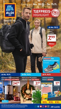 ALDI SÜD Prospekt - Angebote ab 10.11. - Seite 1