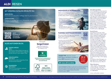 Vorschau des ALDI SÜD Prospekts - Urlaub & Reisen, Seite 2