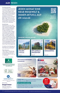 ALDI SÜD Prospekt - Reisen November 2025 - Seite 2