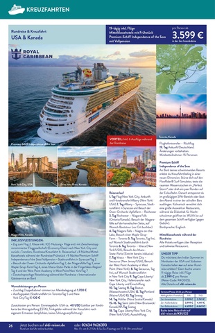 Vorschau des ALDI SÜD Prospekts - Urlaub & Reisen, Seite 26