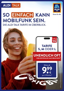 ALDI SÜD Prospekt - ALDI Talk