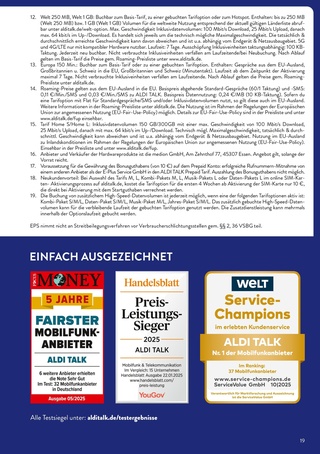 Vorschau des ALDI SÜD Prospekts - Handy & Smartphone, Seite 19
