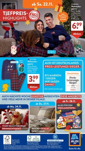 Vorschau des ALDI SÜD Prospekts - Günstige Weihnachtsdeko für ein stimmungsvolles Fest, Seite 30