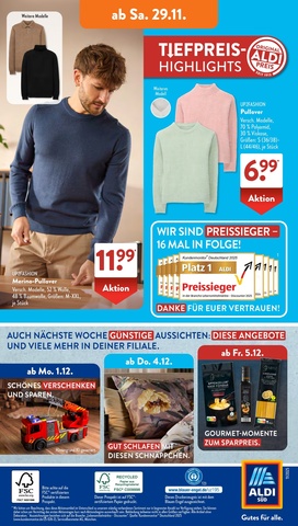 Vorschau des ALDI SÜD Prospekts - Angebote ab Montag, Seite 29