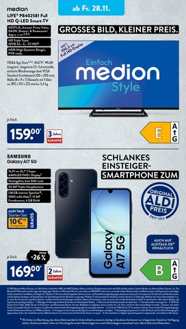 Vorschau des ALDI SÜD Prospekts - Angebote ab Freitag, Seite 36