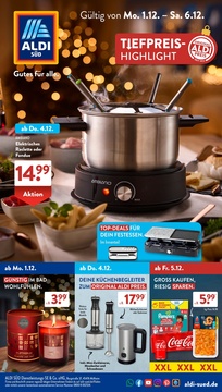 ALDI SÜD Prospekt - Angebote ab 01.12. - Seite 1