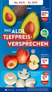 ALDI SÜD Prospekt - Angebote ab 24.11.