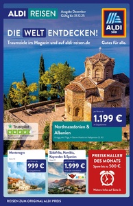 ALDI SÜD Prospekt - ALDI Reisen Dezember 2025