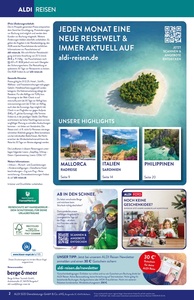 ALDI SÜD Prospekt - ALDI Reisen Dezember 2025 - Seite 2