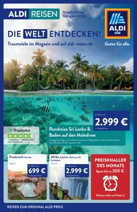 ALDI SÜD Prospekt - ALDI Reisemagazin Januar 2026 - Seite 1