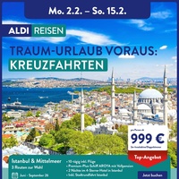 ALDI SÜD Prospekt - Urlaub & Reisen