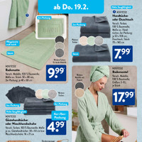 ALDI SÜD Prospekt - Handtücher