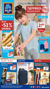ALDI SÜD Prospekt - Angebote ab 11.05. - Seite 1