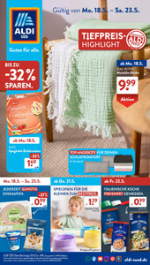 ALDI SÜD Prospekt - Angebote ab 18.05. - Seite 1