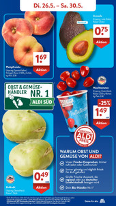 ALDI SÜD Prospekt - Angebote ab 26.05.