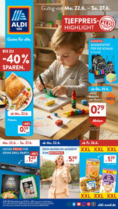 ALDI SÜD Prospekt - Angebote ab 22.06. - Seite 1