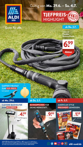 ALDI SÜD Prospekt - Angebote ab 29.06. - Seite 1