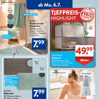 ALDI SÜD Prospekt - Handtücher