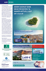 ALDI SÜD Prospekt - ALDI Reisemagazin Juli 2026 - Seite 2