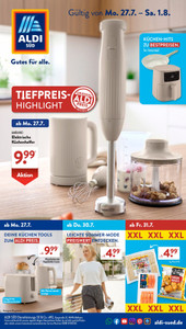 ALDI SÜD Prospekt - Angebote ab 27.07. - Seite 1