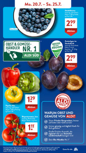 ALDI SÜD Prospekt - Angebote ab 20.07.