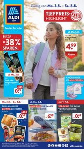ALDI SÜD Prospekt - Gültig von Montag, 3.8. bis Samstag, 8.8. 